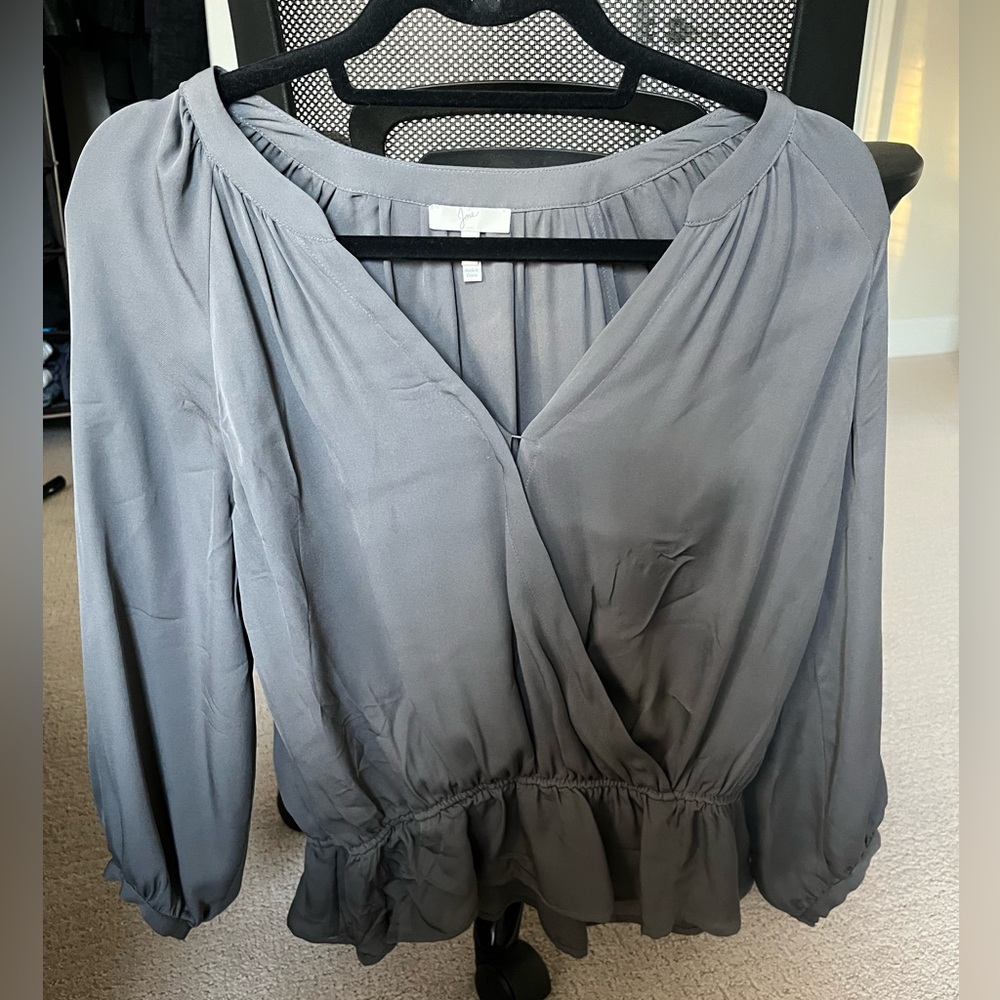 Silk blouse // joie
